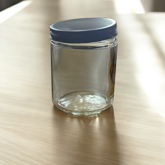 Glass Jar with Black Twist on Lid 3.5” Tall - Picture 3 of 8